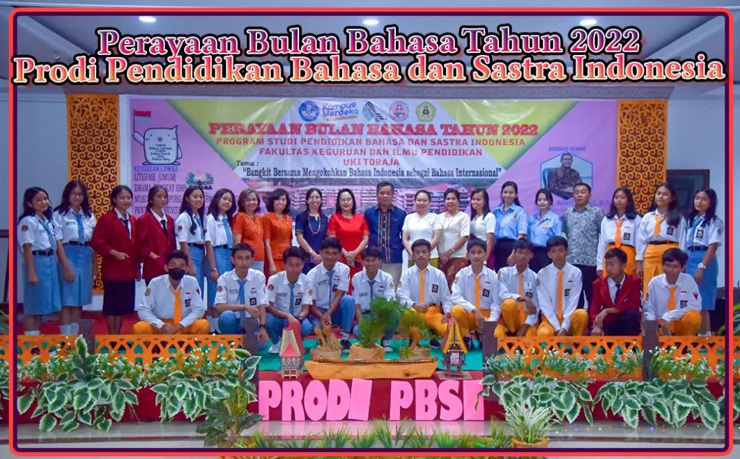 Perayaan Bulan Bahasa Tahun 2022 Prodi Pendidikan Bahasa dan Sastra Indonesia